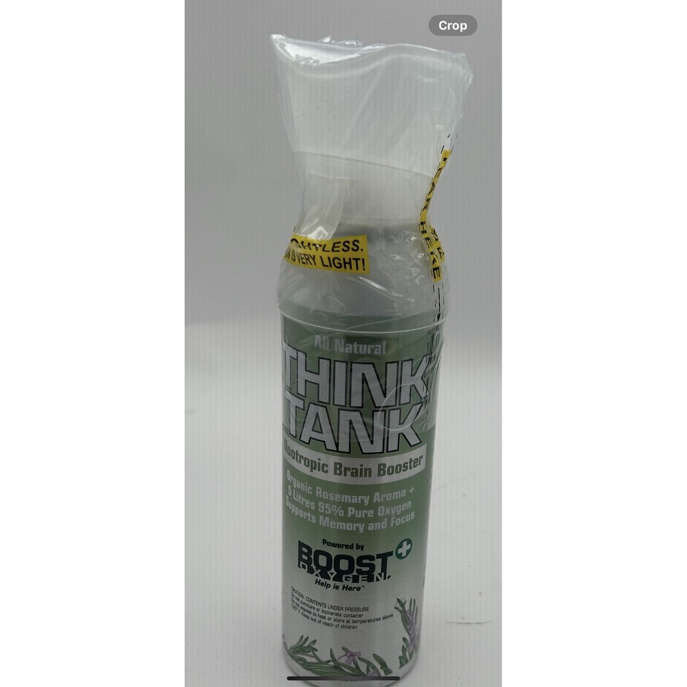 Think Tank boost oxygen all natural brain booster rosemary aroma